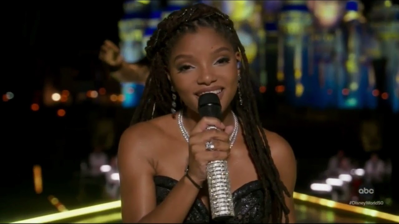 Disney World 50: Halle Bailey sings "Can You Feel the Love Tonight"